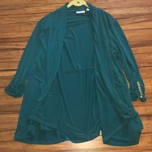 Susan Graver Open Face Cardigan